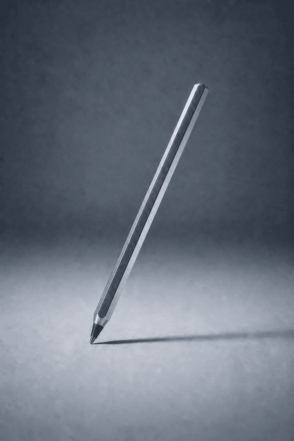 Crayon Hybride Schoppmann, pointe encre bleue visible